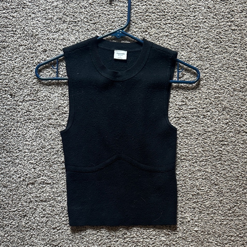 Abercrombie & Fitch Black Tank